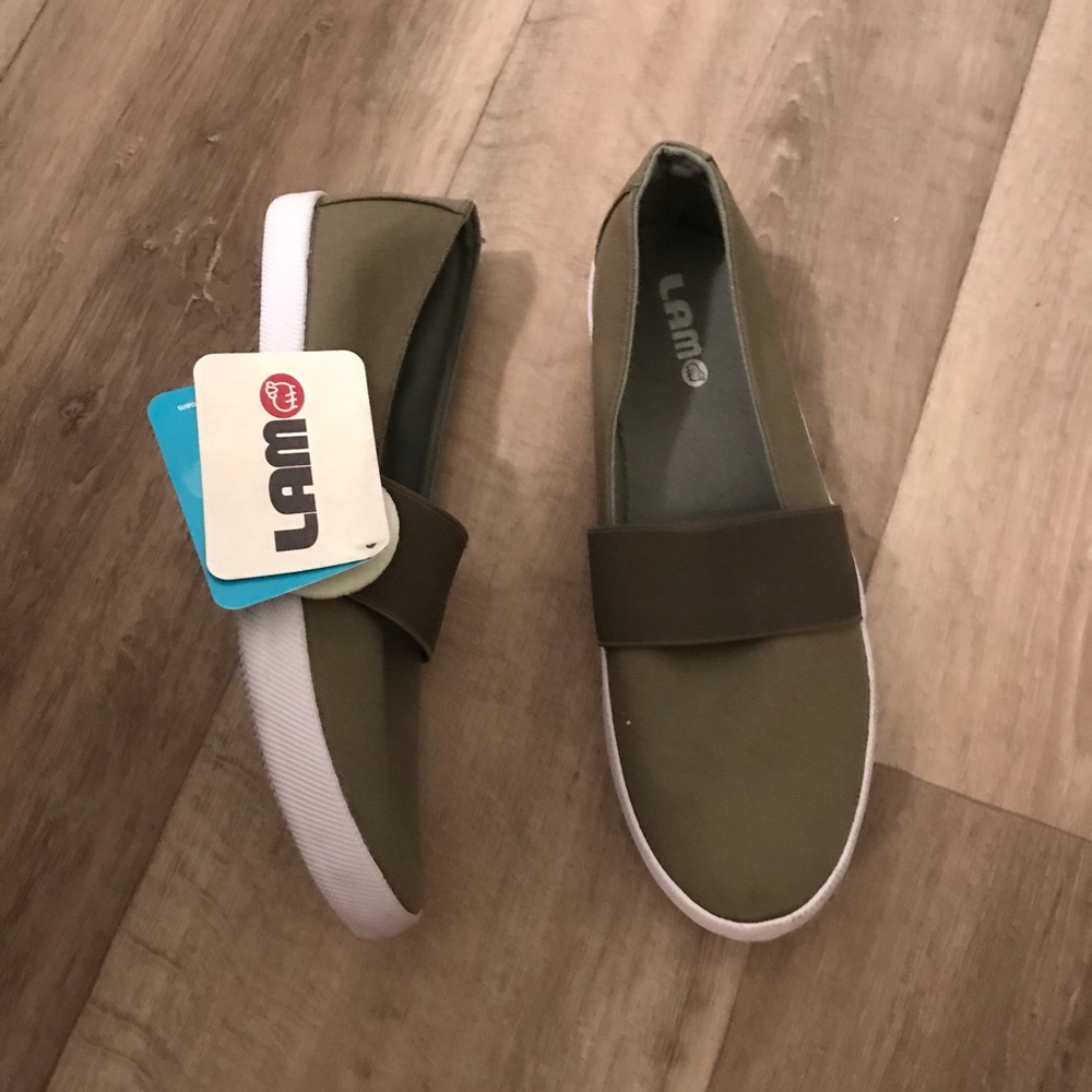 Lamo canvas shoe slide one comfort memory foam